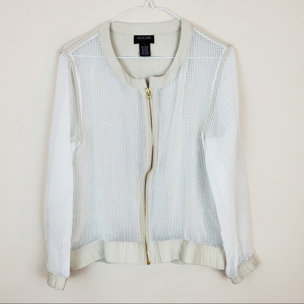 Focus 2000 Window Pane Mesh Jacket - image 1